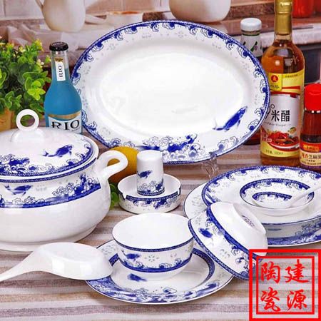 景德鎮高檔骨瓷餐具 定做陶瓷禮品餐具